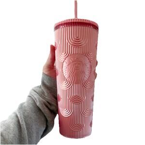Starbucks Fall Release 2023 Rose Pearl Siren Scales Venti Tumbler 24 oz